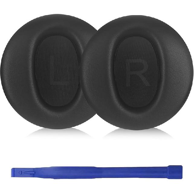 Noise Earpad Covers for Wyze Noise Ear Pad Covers and Headphone Protective Pads. Ear Pads Cushions Made of Soft Protein Leather, Sound isolating, чёрный