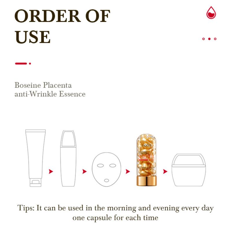 Sérum SADOER Bose Hydratační kapsle s ovčí placentou na kuřecí stehna