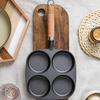 ZISIZ Cast Iron Egg Frying Pan Set