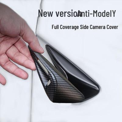 Cámara Lateral y Cubierta de Aleta Tesla Model Y3 – Accesorios Exteriores Refrescados