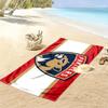 Florida Panthers Print Beach Towel, Large Soft Quick Dry Towel for Beach Camping Swimming