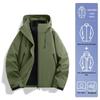 Woodpecker Women's 2025 3-in-1 Windproof Waterproof Jacket for Spring & Autumn Camping and Hiking