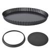 Removable Bottom Quiche Pan Carbon Steel Pie Pan Durable Tart Pan  Easter Pie
