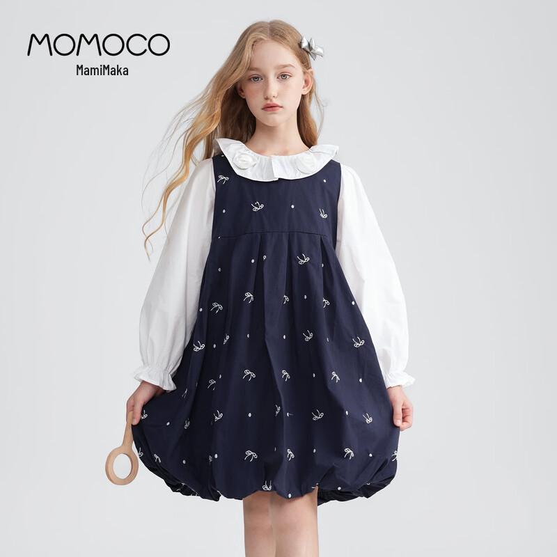 

Платье-жилет с бантом для девочек MOMOCO 120