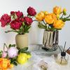 2-Head Peony Rose Artificial Flower for Wedding and Home Decor
