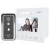 2-Wire System Video Door Phone 7in 2 Monitors 1000TVL Camera Night Vision Home Intercom 100-240V