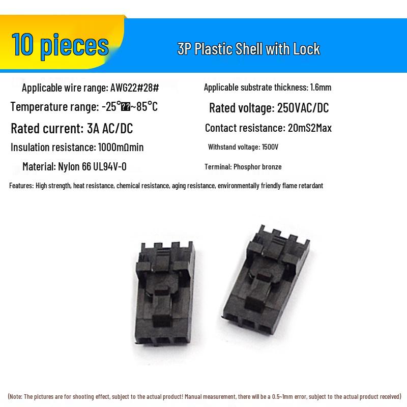2.54 Lockable DuPont Connector: 2P & 3/4/10P Straight/Bent Pin Header MX2.54 Socket
