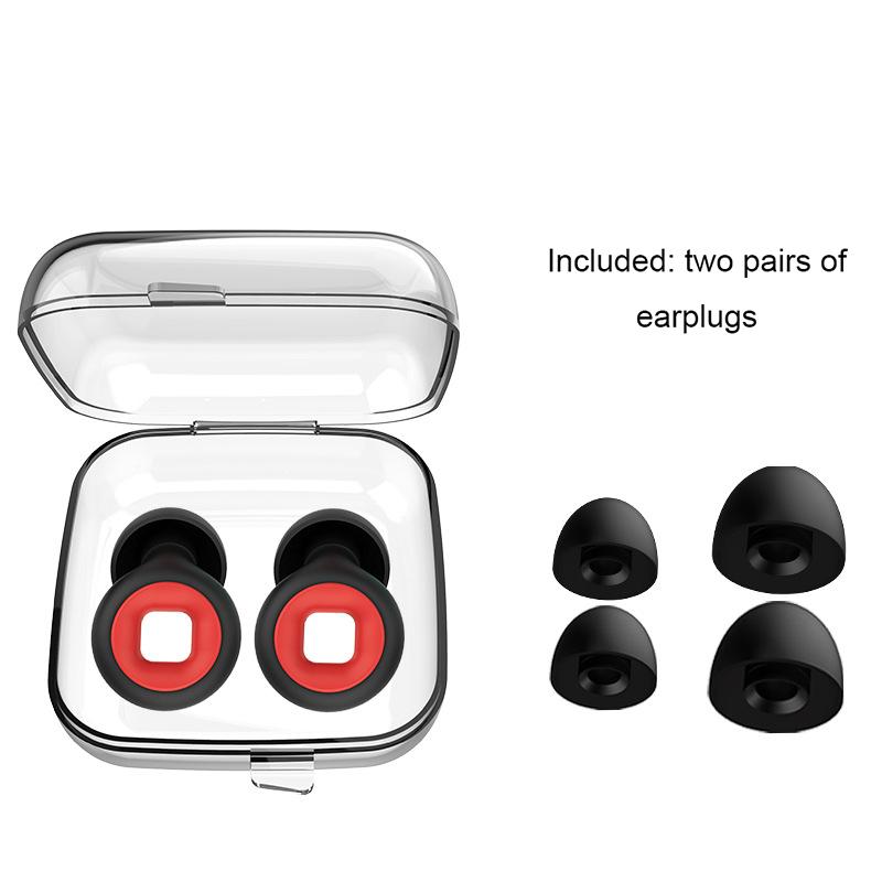 Motorcycle Noise Reduction Earplugs Silicone Soundproof Earplugs Anti-Noise Mute Earplugs For Travel Bikers Sleeping Work