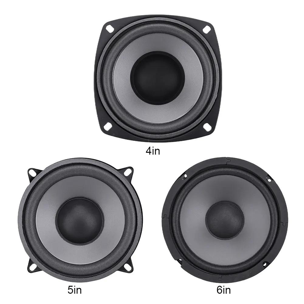 4/5/6 Inch Car Speakers 600W 2-Way Vehicle Door Audio Music Stereo Subwoofer Full Range Frequency Automotive Speakers 1PCS