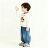 2025 Kids' Korean Style Winter Sweatshirt - Boys' Fashion Print & Girls' Cute Pullover
