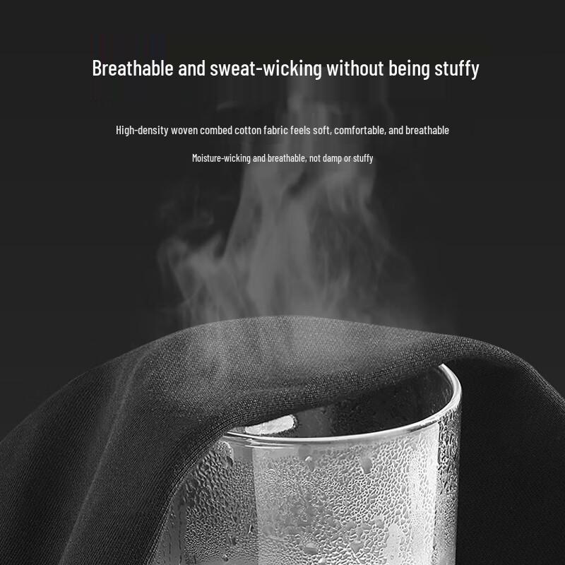 Mark Fairwhale Men's Loose Fit Wide-Leg Casual Pants