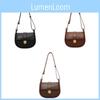 2024 New Fashion Saddle Bag Women's Stone Grain Crossbody Bag City Simple Style