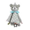 Cute Cartoon Animal Plush Baby Soothing Towel with Toy - CPC CE EN Certified