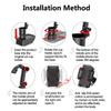 Car Cup Holder Expander with Cell Phone Mount 360 Rotation Cup Holder Expander Smartphone Mount Auto Interior Accessories