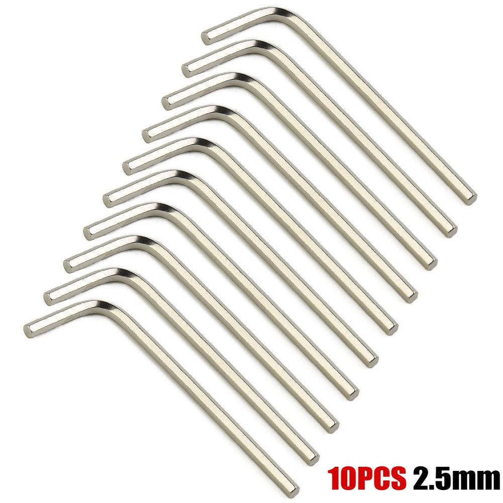 Convenient 10pcs L Type Hex Wrench Kit with Different Sizes for Any Task