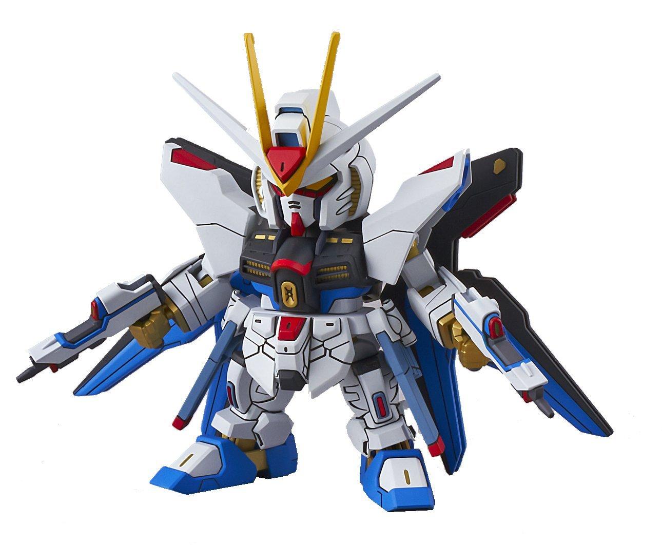 

SD Gundam EX Standard Мобильный доспех Gundam SEED DESTINY Strike Freedom Gundam Пластиковая модель Предварительно окрашенная