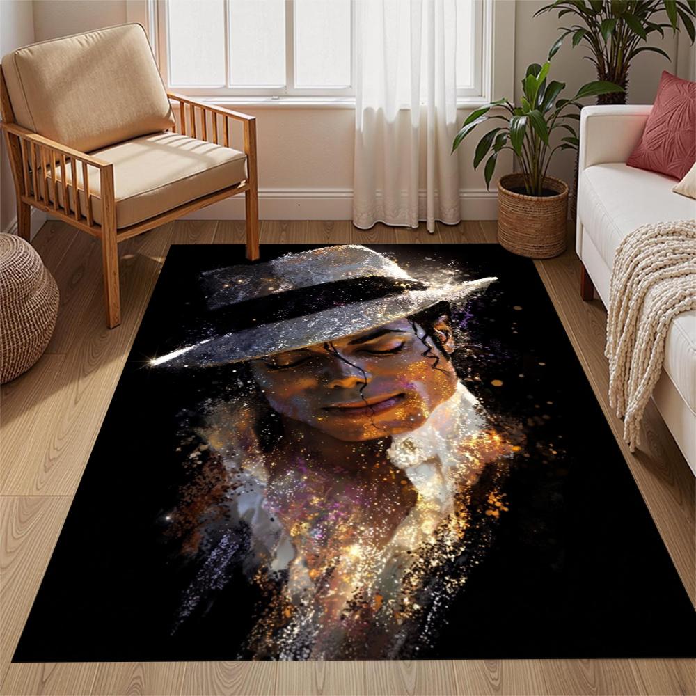 Prince Retro Music Icon Poster Floor Rug Office Rug Suitable For Living Rooms Kitchen Game Room Dormitory Antislip Carpet Anime Office Decor