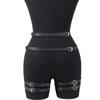 Pu Leather Leg Harnesses For Women Gothic Punk Women'S Leg Garter Harness Belt - Adjustable Pu Leather Body Waist Belt.