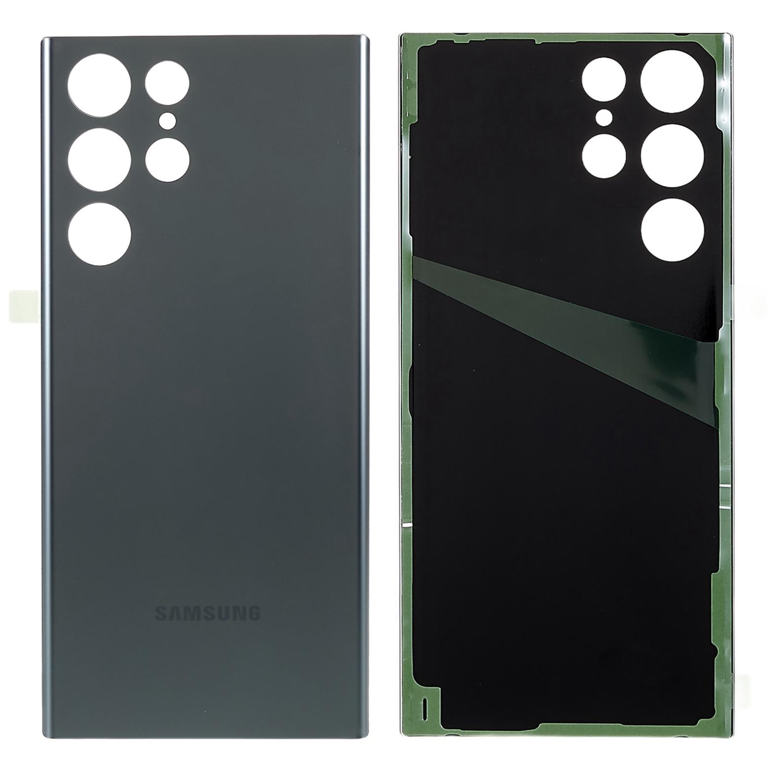 

For Samsung Galaxy S22 Ultra 5G S908 Battery Housing Cover with Adhesive Sticker Replacement Parts Grey