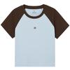 Hotwind Women's Letter Raglan Short Sleeve T-Shirt
