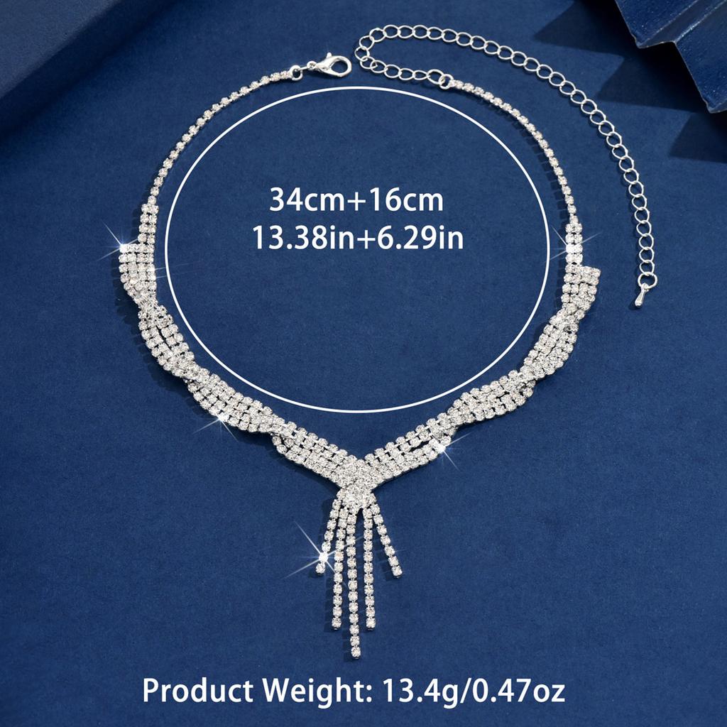 1PC Women's Fashion Trendy Tassel Pendant Necklace Jewelry Suitable for Date, Party, Festival Gift-2164