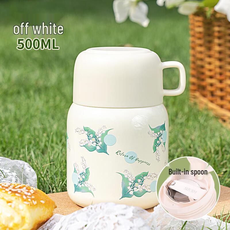 Delebear Insulated Portable Stewing Mug