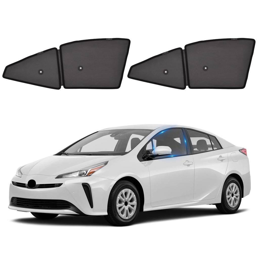 ZATOOTO Toyota Prius 50 Series Mesh Car Car Foldable Screen Door Front Side UV Insect Driver and Passenger Includes Storage 2 Vehicle-Specific