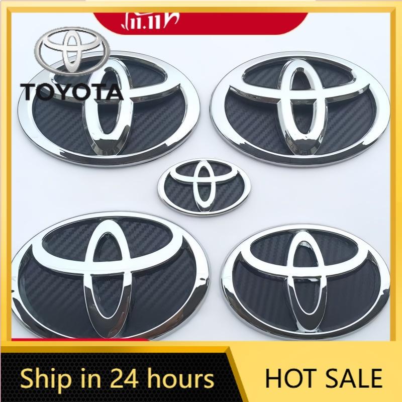 Toyota 2026 Neue Radkappen Toyota Aufkleber-Emblem Corolla Camry Levin Asia Dragon RAV4 Highlander Frontemblem R Autoaufkleber