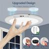 Motion Sensor Wireless LED Ceiling Lights Dimmable With Remote Control Timer Rechargeable Ceiling Lamp For Bedroom Corridor