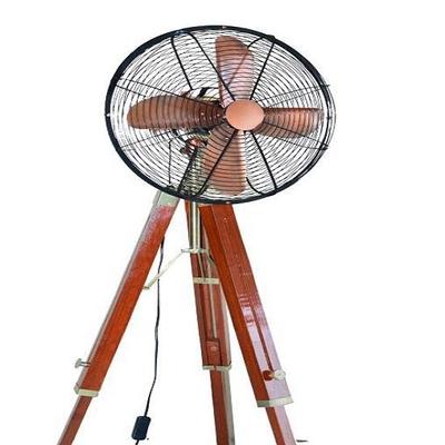 Ventilatore da Pavimento da 177,8 cm con Treppiede in Legno Regolabile, Decorazione per Casa e Ufficio, Ventilatore Decorativo Funzionante Migliore Prestazione di Raffreddamento