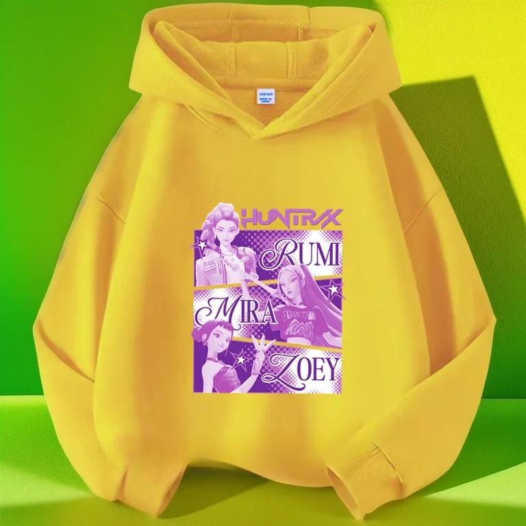 Hoodies Sweatshirts Girls Children's Cartoon Print Pattern Fashion T-shirt Casual Comfortable Short-sleeved Top Clothing