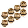 20PCS G1/2 Male Thread Mist Nozzle Sprinkler 360 Degree Atomizers Nozzles  Greenhouse Misting