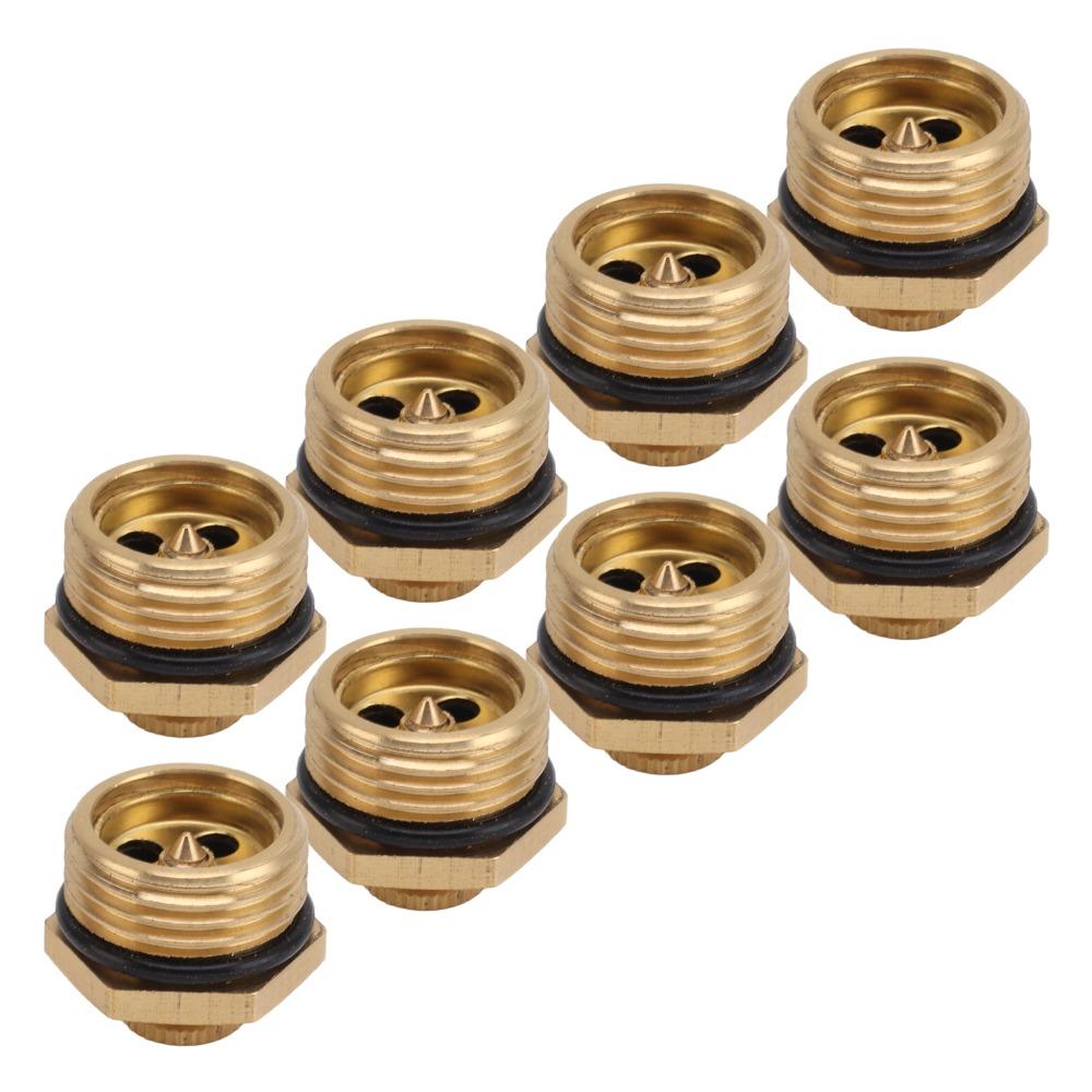 20PCS Brass Mist Nozzle Sprinkler G1/2 Male Thread Irrigation Mist Nozzle  Farmland Spraying