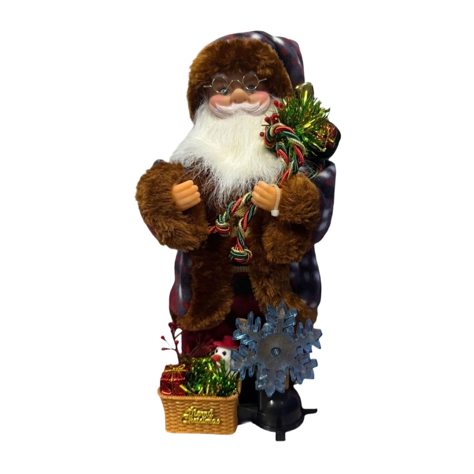 

Electric Swinging Snowflake Lamp LED Music Ornament