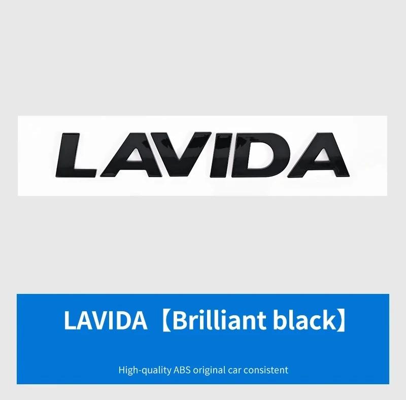 For VW For Volkswagen GTI/CC/V6/V8/Caddy/Jetta/Lavida specific ABS plastic trunk badge sticker silver black decorative label w