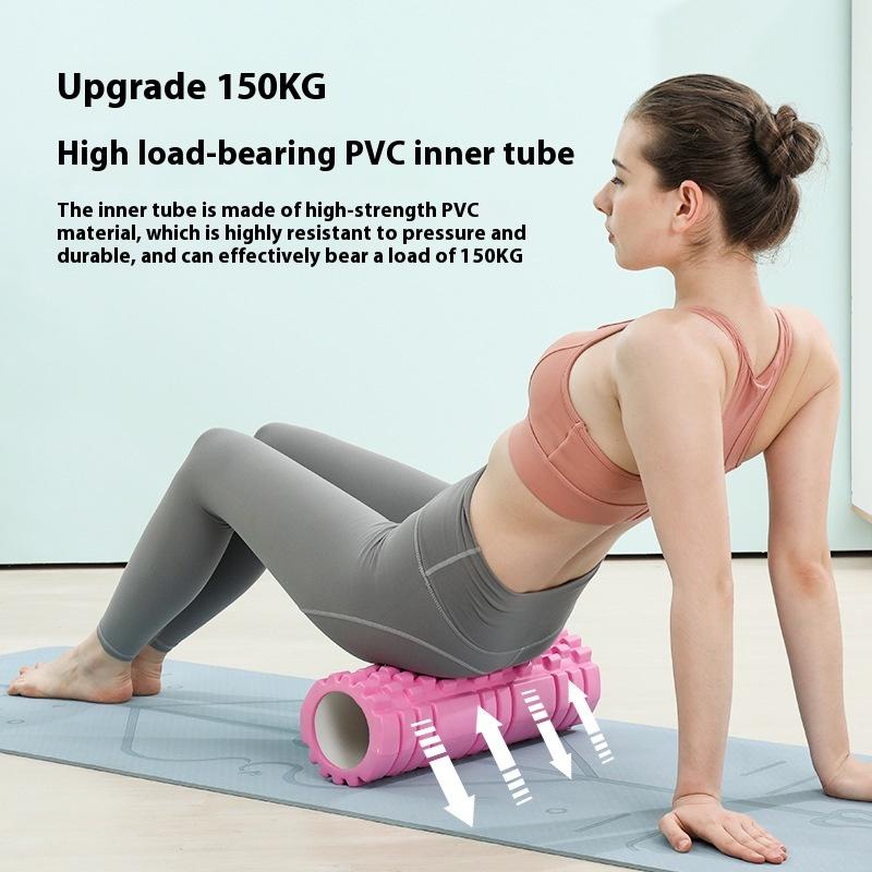 30 cm Yogaspalte Rückenrolle Fitness Muskelentspannung Schaumstoffrolle Heim-Fitnessstudio Massagestab Yogarad Übungen Pilates Ausrüstung