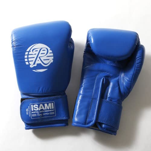 

ISAMI Sparring Gloves RS RS-002 14oz-16oz Genuine Leather (Blue, 14oz)