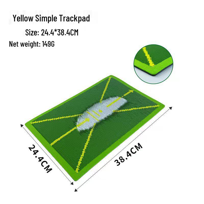 Glitter Golf Swing Path Detection Mat: Cross-Border Hot Sale Practice Tool