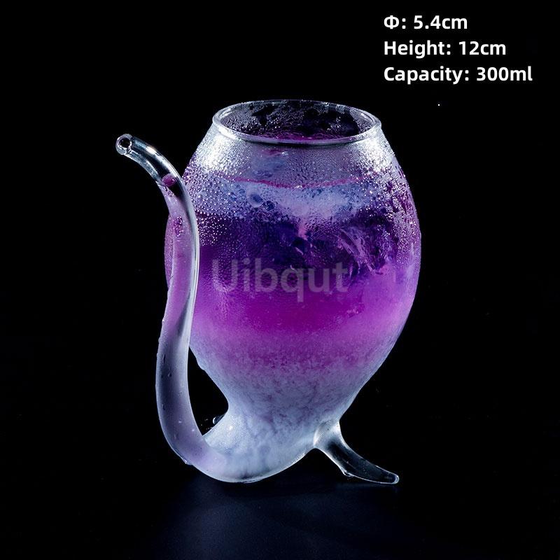 Bar Net Red Cup Globe Cocktail Cup Personalized Western Restaurant Wine Glass Juice Cold Drink Cup Creative Atmosphere Glass
