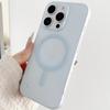 iPhone 17 Pro Max Magnetic Borderless Case (Fits Apple 16, 15, 14, 13 models) - Frosted Design with Large Hole