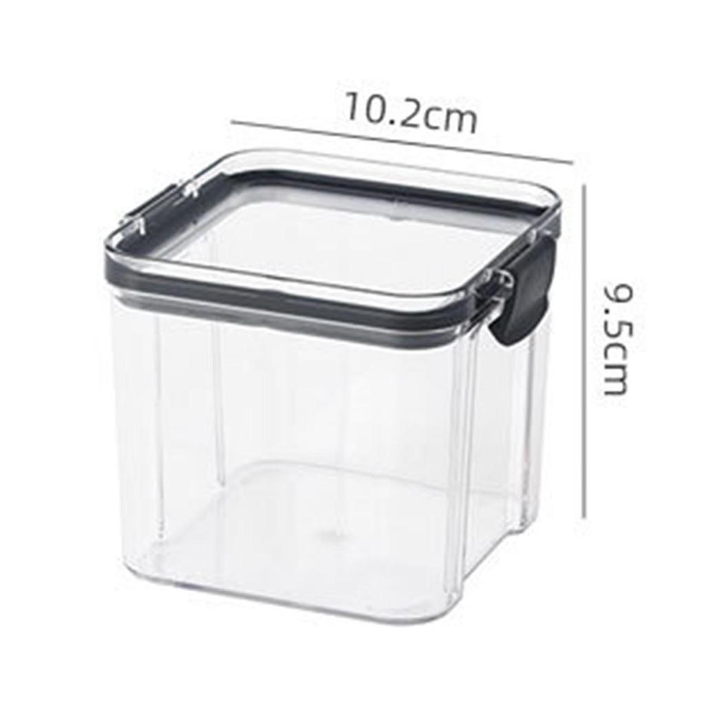 Food Storage Container Lunch Case Portable Sled Preservation Box Transparent for Students