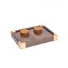 Organizer Jewelry Display Stand Walnut Wood Bracelet Display Rack Durable Hand Jewelry Holder  Gift