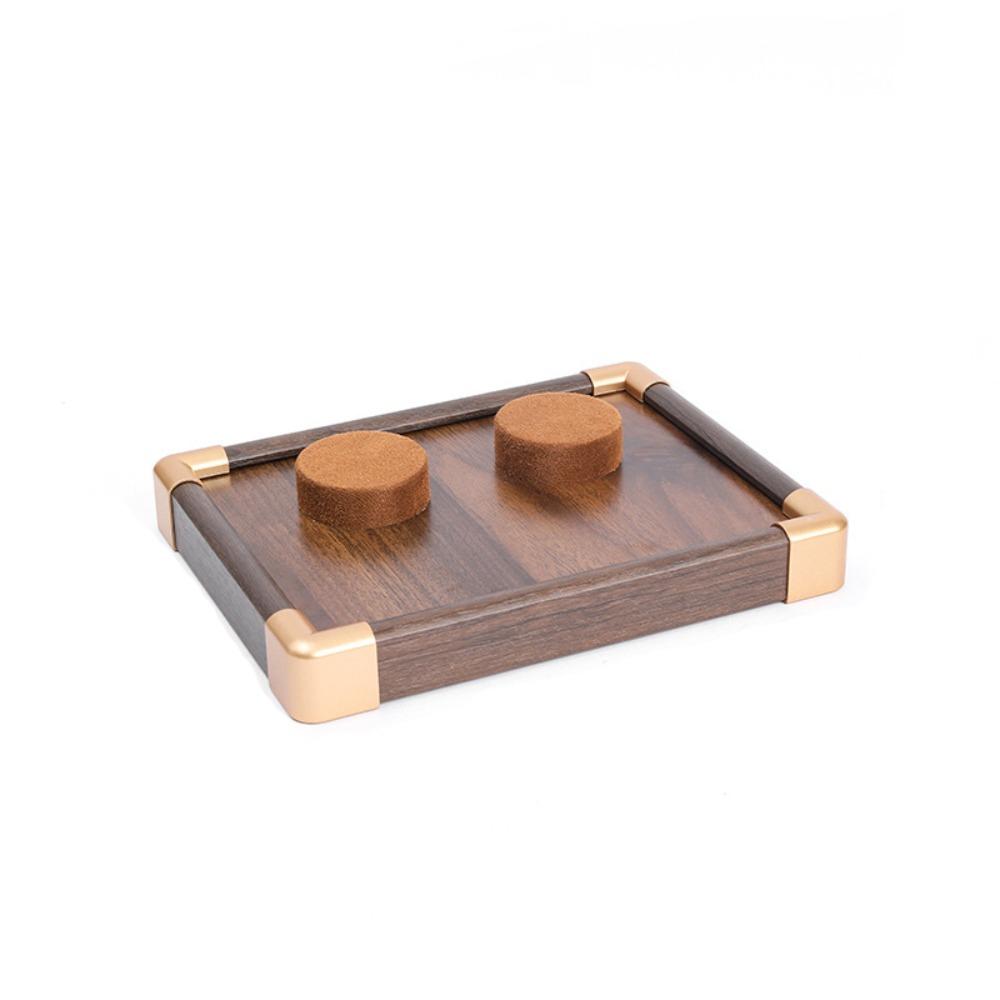 Organizer Jewelry Display Stand Walnut Wood Bracelet Display Rack Durable Hand Jewelry Holder  Gift