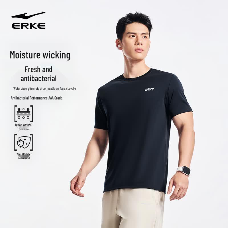 Erke Men's Summer Performance T-Shirt