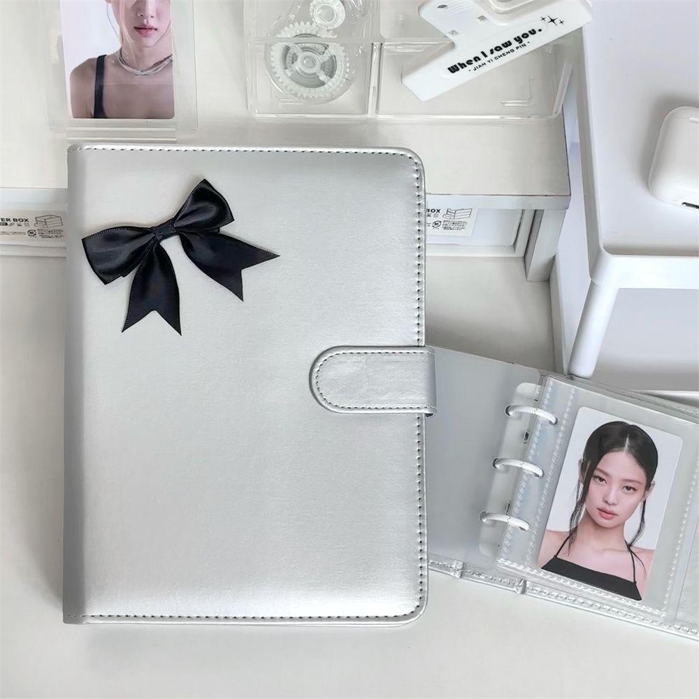 A5 Kpop Idol Binder Photocard Holder PU Photo Album Photocards Collect Book Card Storage Kawaii Stationery