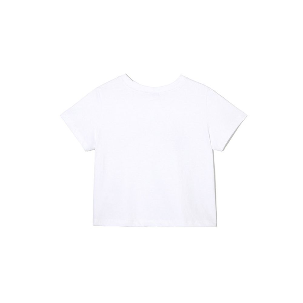 RENSE Silver Heart Keyring T-Shirt White