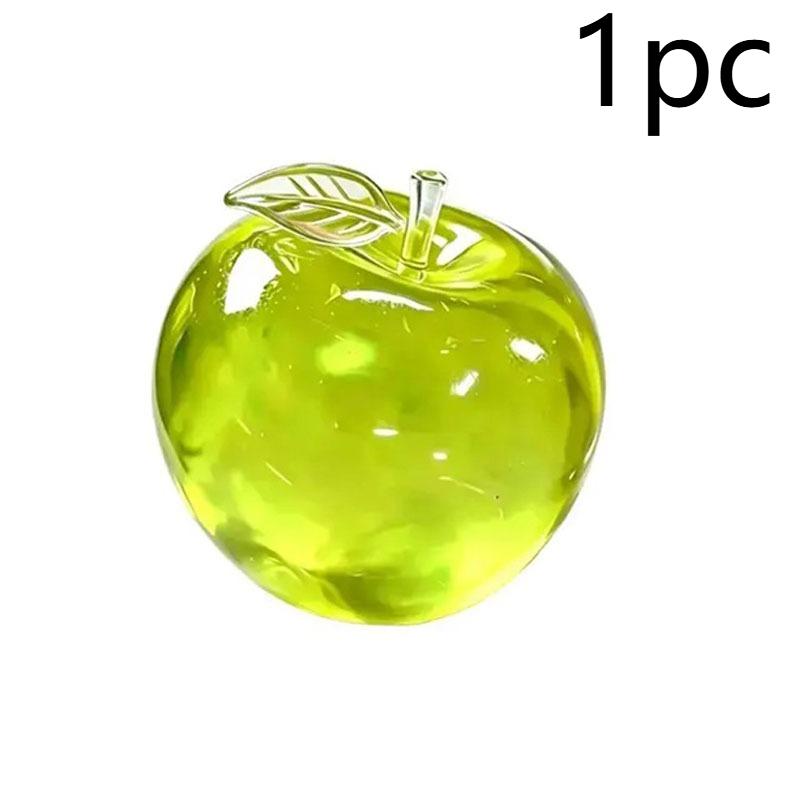Hot Sale Handmade Apple Squishy Toy Soft Slow Rebound Stress Relief Squeeze Toys Realistic Fruit Model Relaxing Gift for Friends