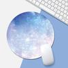 1/5 Stück Mond Planet Rutschfest Schreibtisch Gaming Blätter Rund Mauspad Matte Mauspad