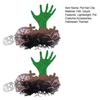 1 Pair Halloween Dog Barrettes Witch Hat Pet Hair Clip Felt Skull Gauze Cobweb Hair Accessories for Puppy Cats Festive Dress-up