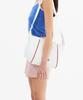 Minasu Stripe Denim Short Pants_Red